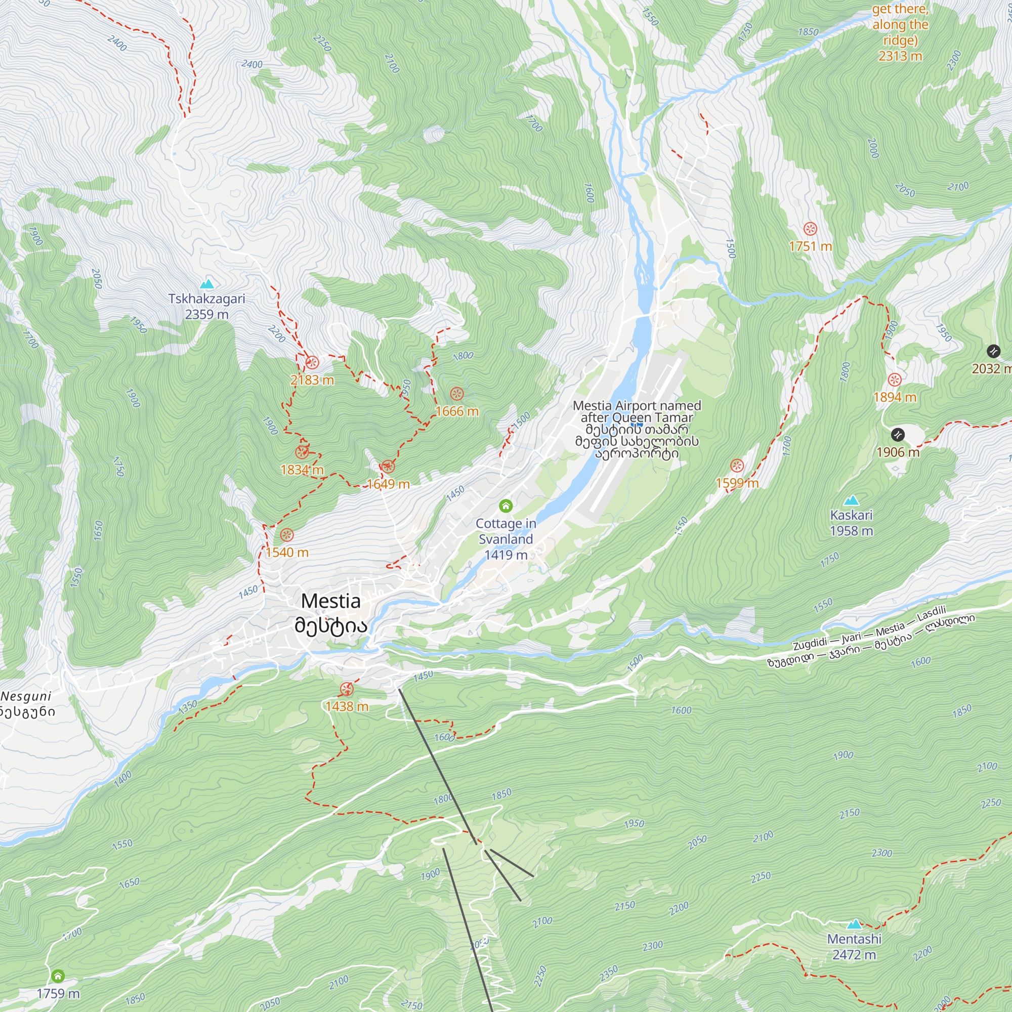Cottage in Svanland map