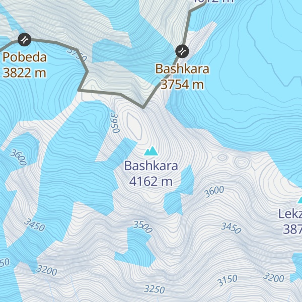 Map of Bashkara