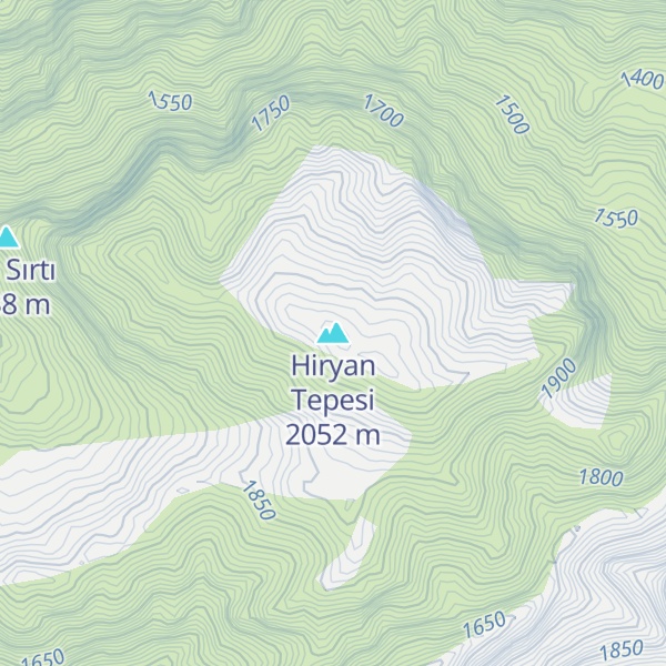 Map of Hiryan Tepesi