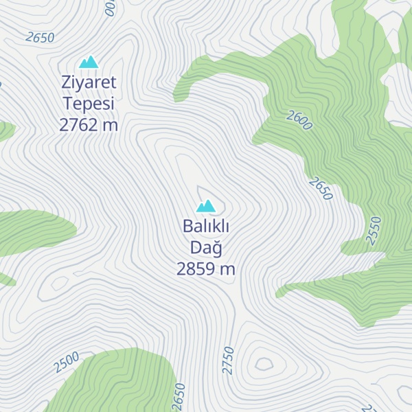 Map of Balıklı Dağ