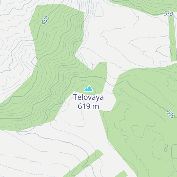 Map of Telovaya