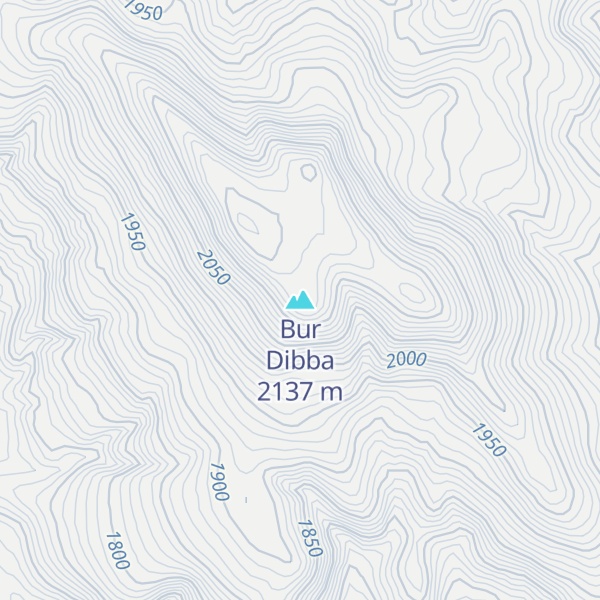 Map of Bur Dibba