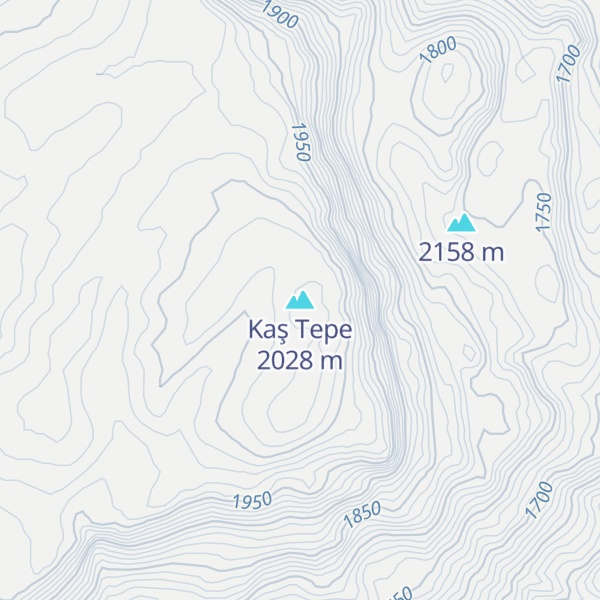 Map of Kaş Tepe