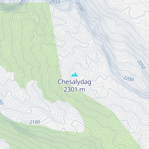 Map of Chesalydag