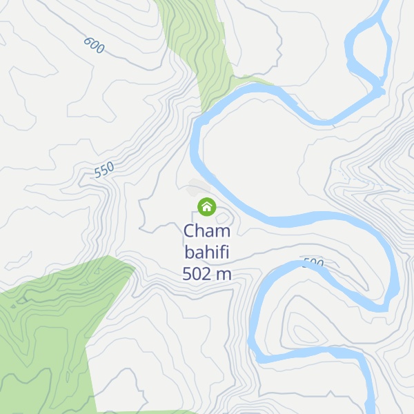 Map of Cham bahifi