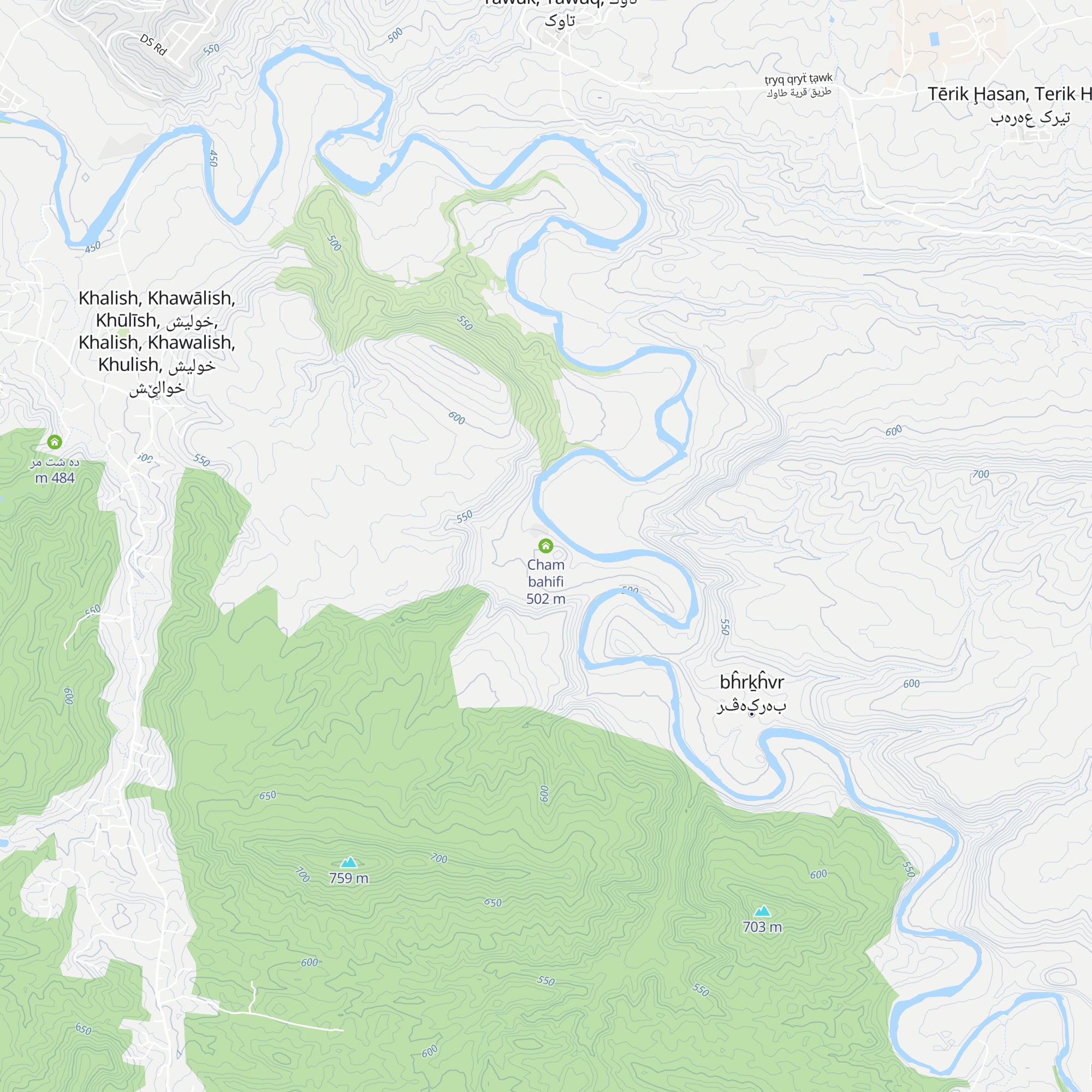 Cham bahifi map