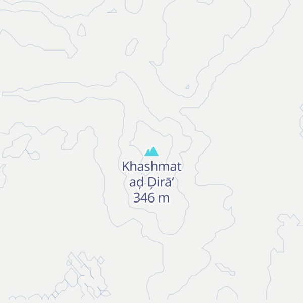 Map of Khashmat aḑ Ḑirā‘