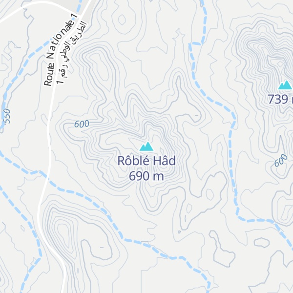 Map of Rôblé Hâd