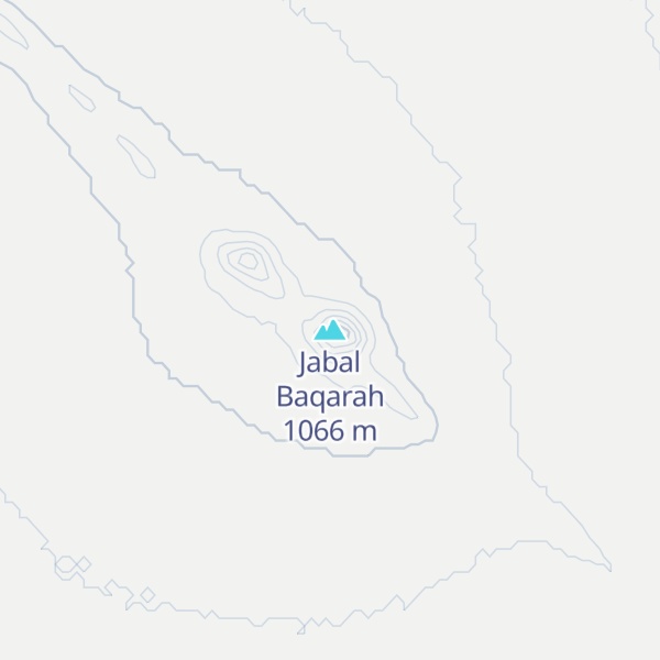 Map of Jabal Baqarah