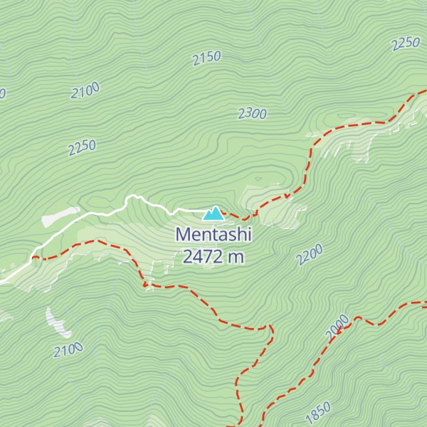 Map of Mentashi