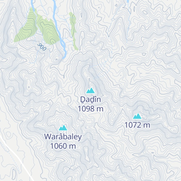 Map of Ḏaḏîn