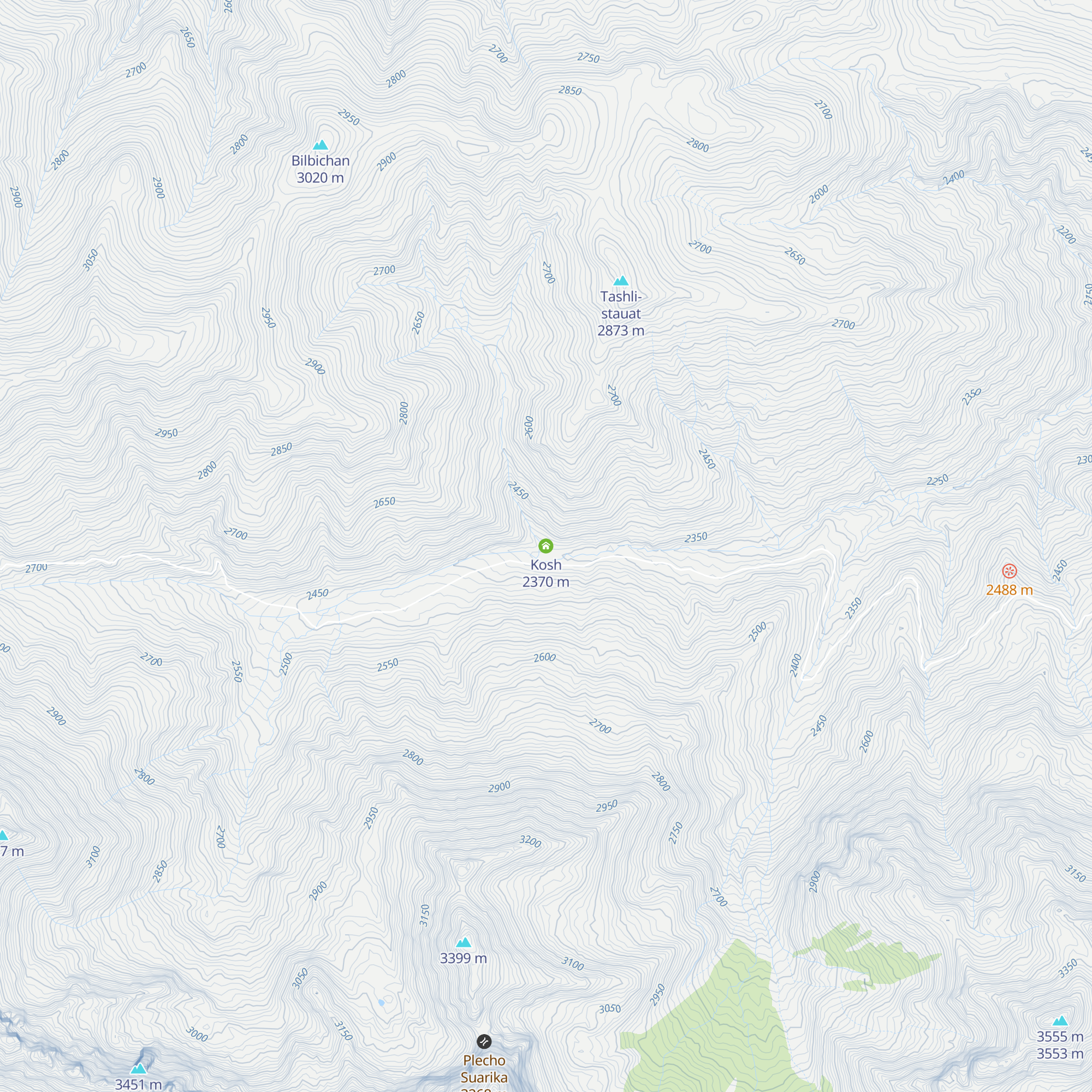 Kosh map