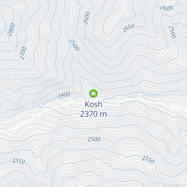 Map of Kosh