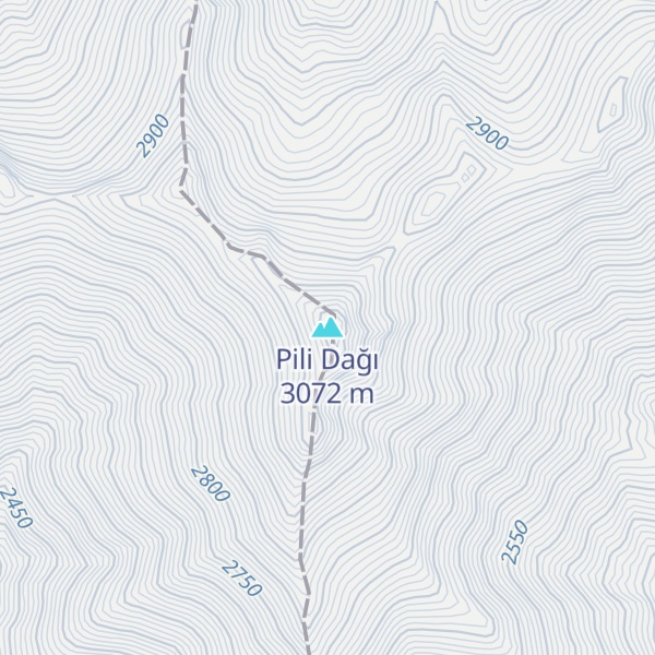 Map of Pili Dağı