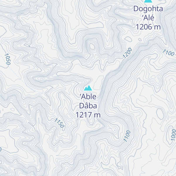 Map of ‘Able Dâba