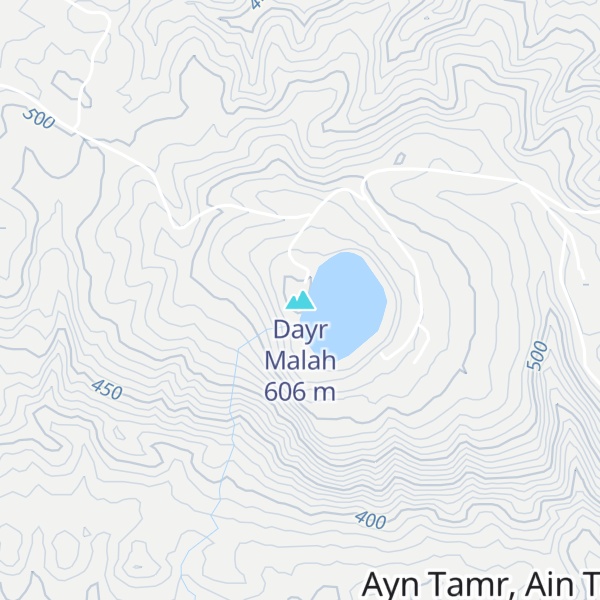 Map of Dayr Malah