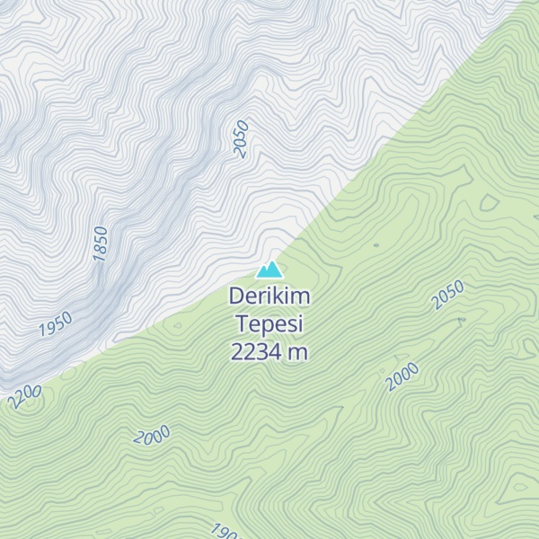Map of Derikim Tepesi