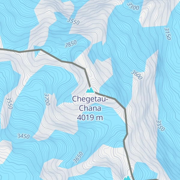 Map of Chegetau-Chana