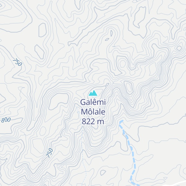 Map of Galêmi Môlale