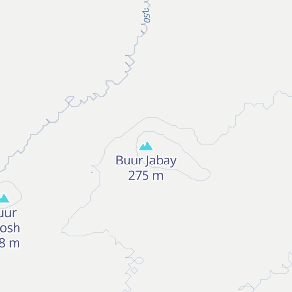 Map of Buur Jabay