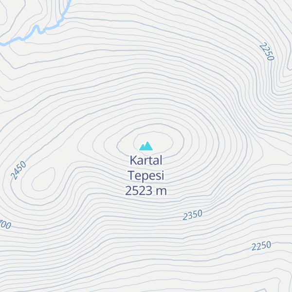 Map of Kartal Tepesi