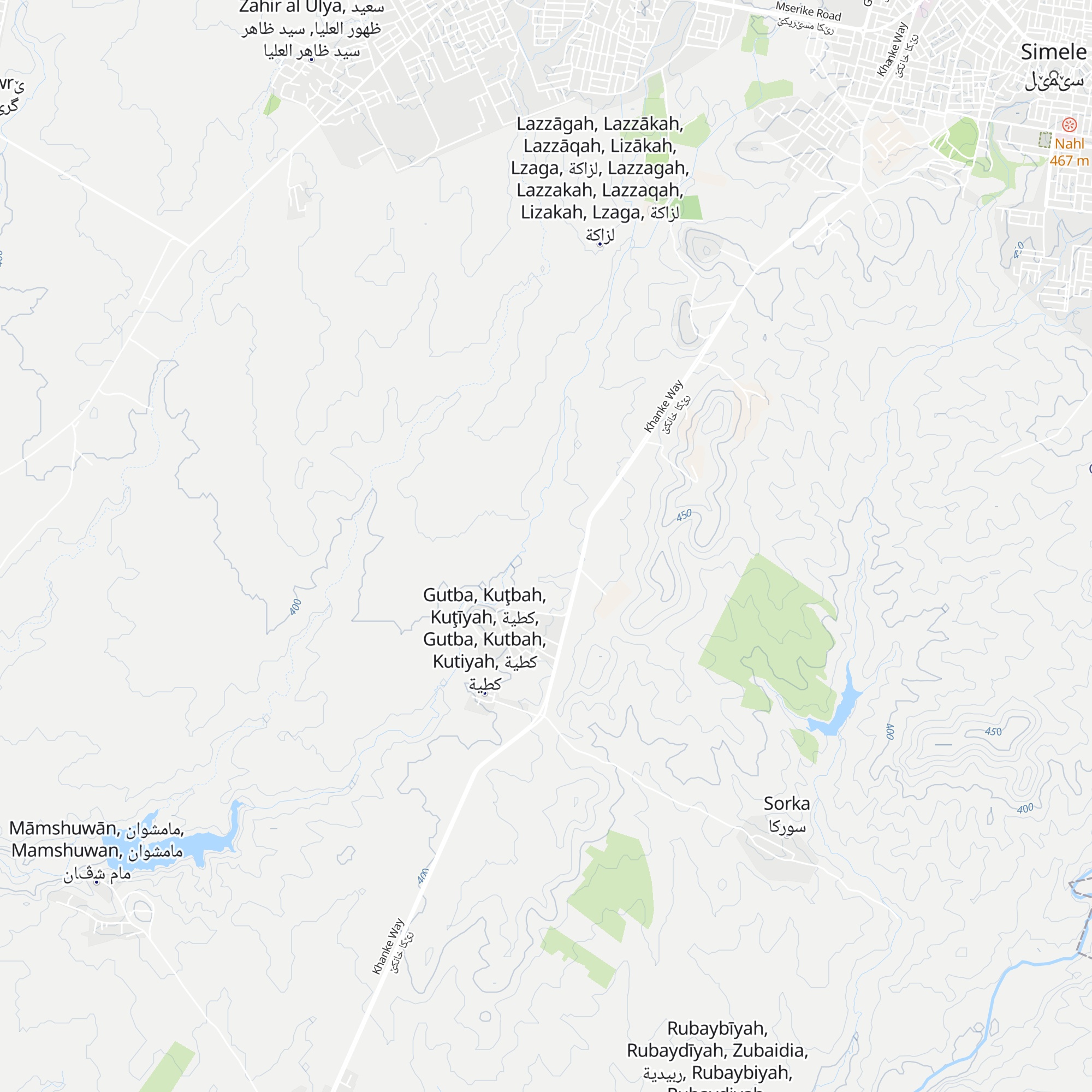 Sae gara map