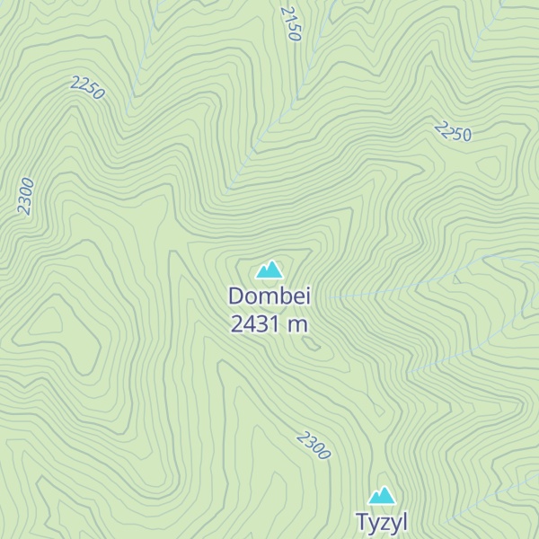 Map of Dombei