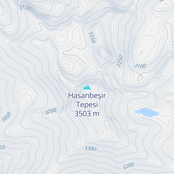 Map of Hasanbeşir Tepesi