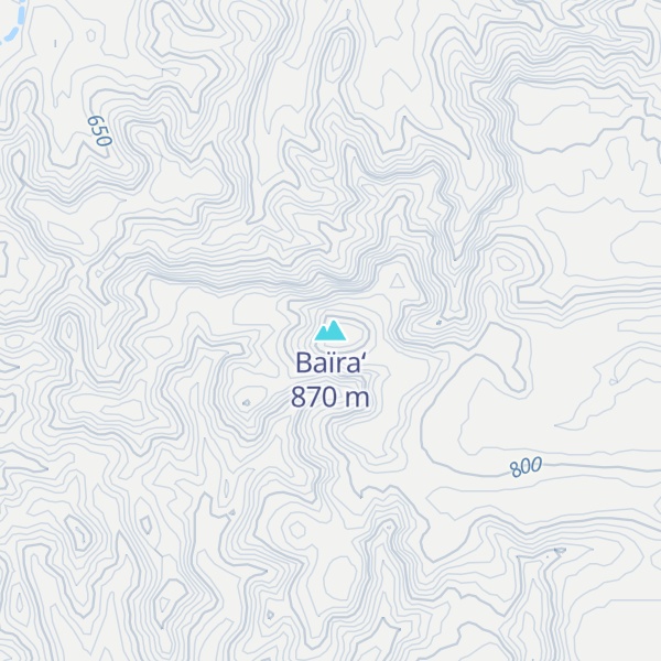 Map of Baïra‘