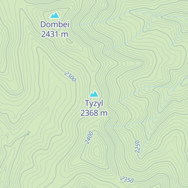 Map of Tyzyl