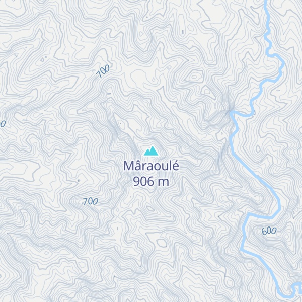 Map of Mâraoulé
