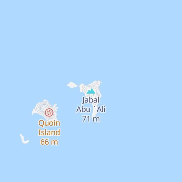 Map of Jabal Abu `Ali