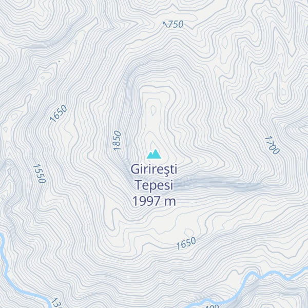 Map of Girireşti Tepesi