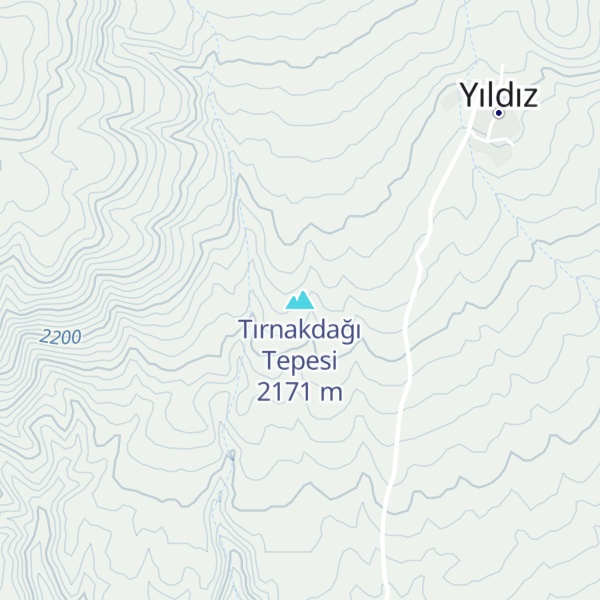 Map of Tırnakdağı Tepesi