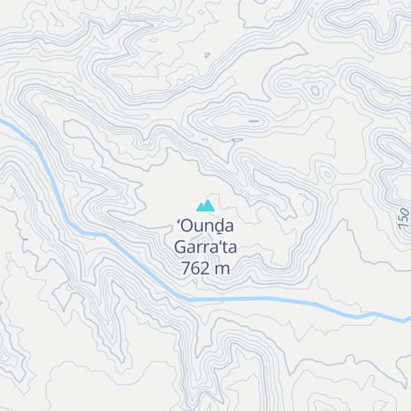 Map of ‘Ounḏa Garra‘ta