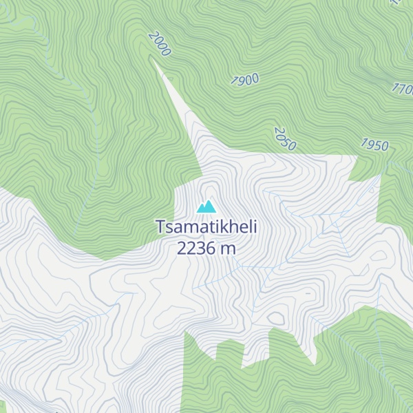 Map of Tsamatikheli