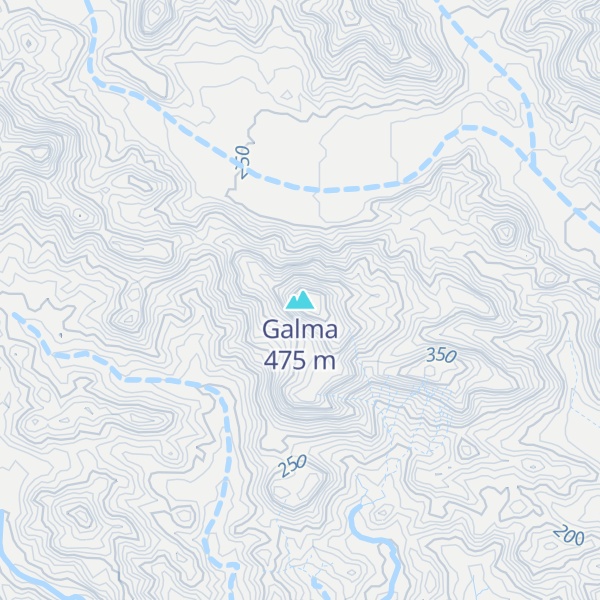 Map of Galma