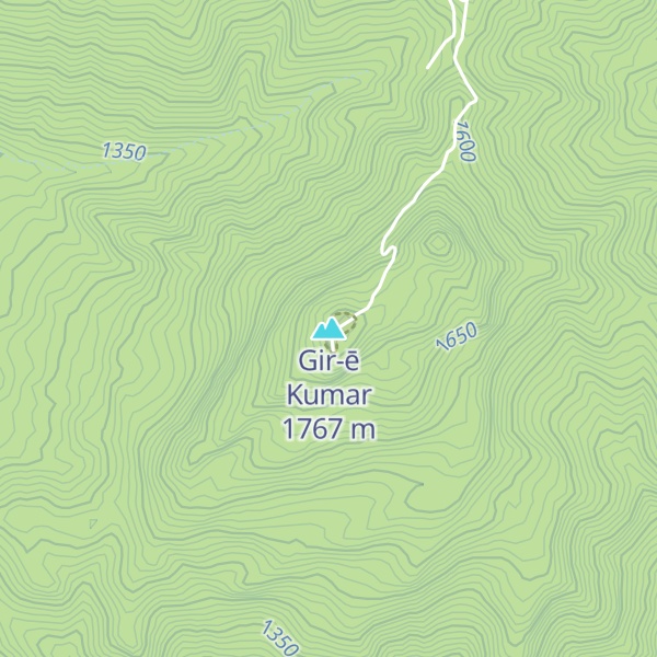 Map of Gir-ē Kumar