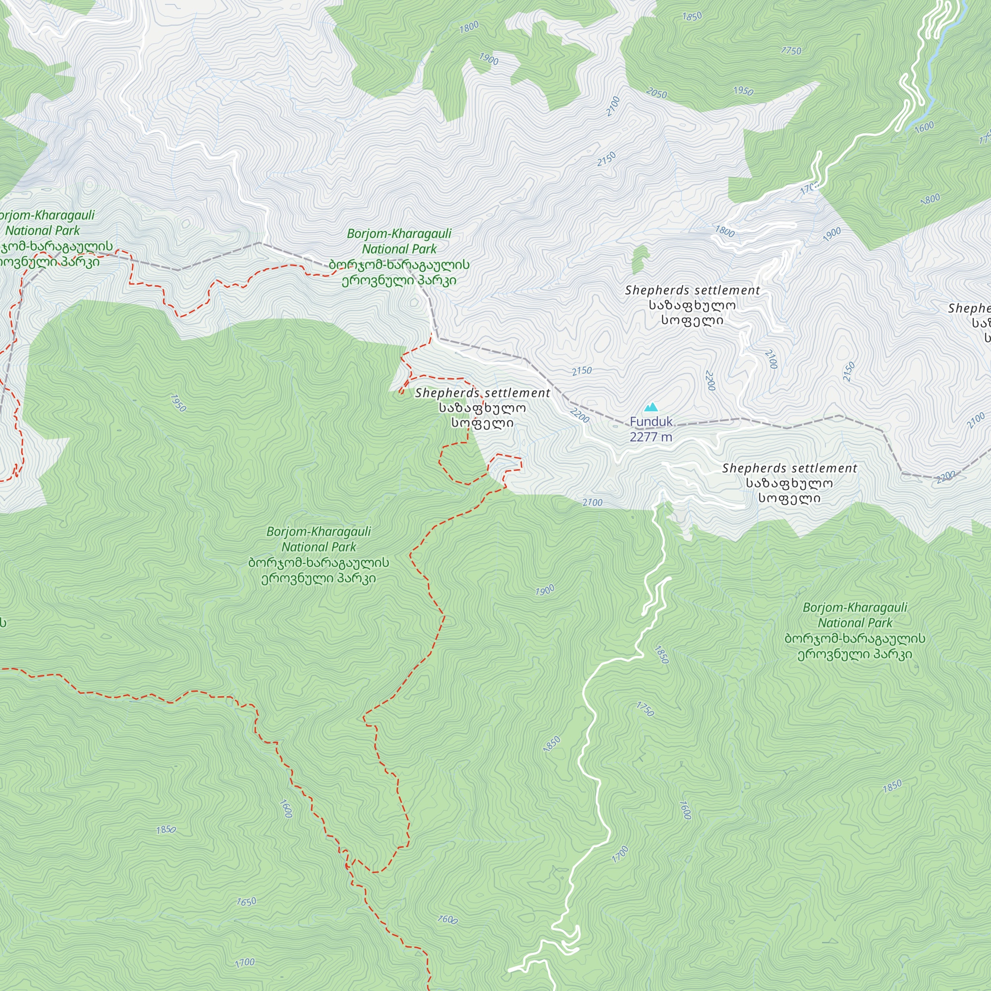 Zekari Tourist Shelter map
