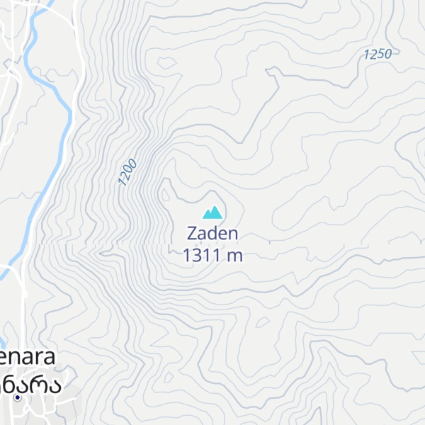 Map of Zaden