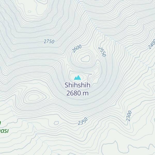 Map of Shihshih