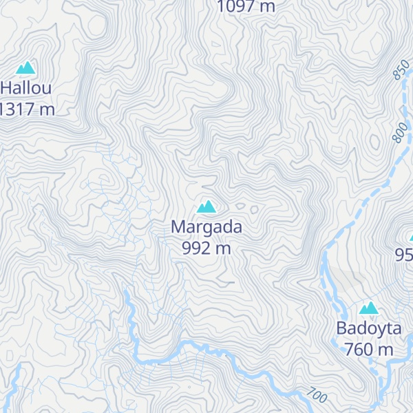 Map of Margada