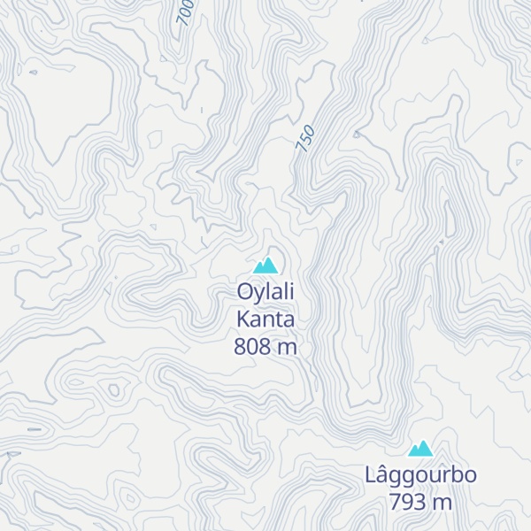Map of Oylali Kanta