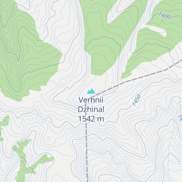 Map of Verhnii Dzhinal