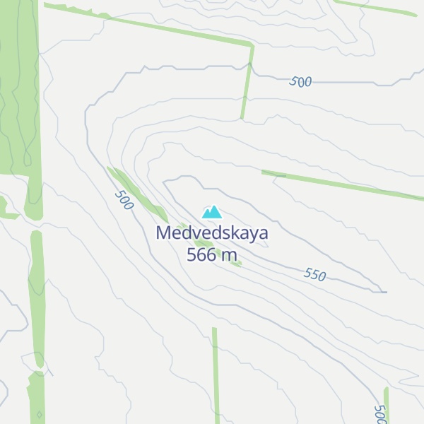 Map of Medvedskaya