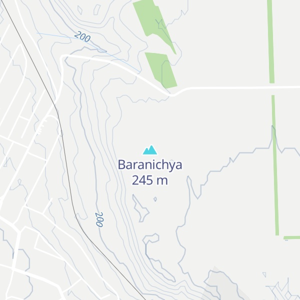 Map of Baranichya