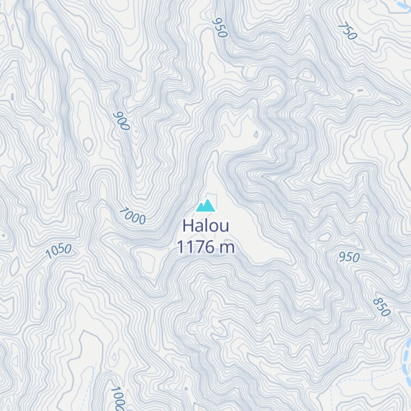 Map of Halou