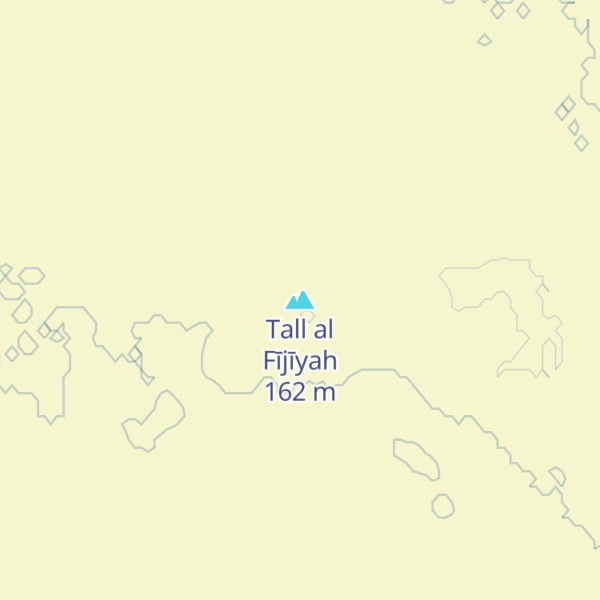 Map of Tall al Fījīyah