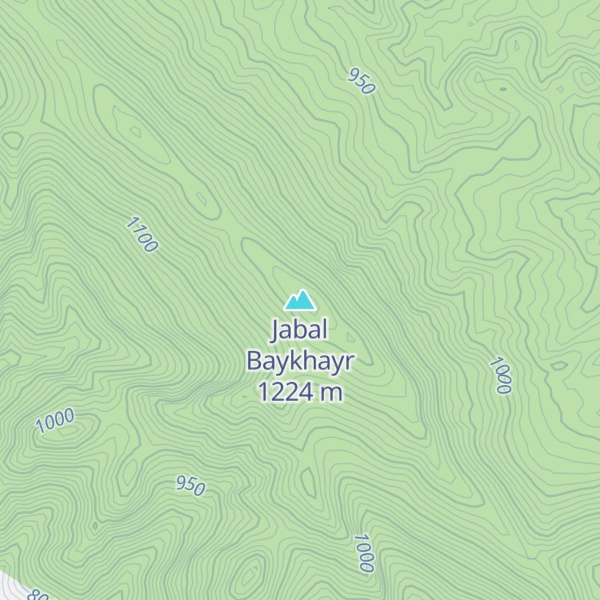Map of Jabal Baykhayr