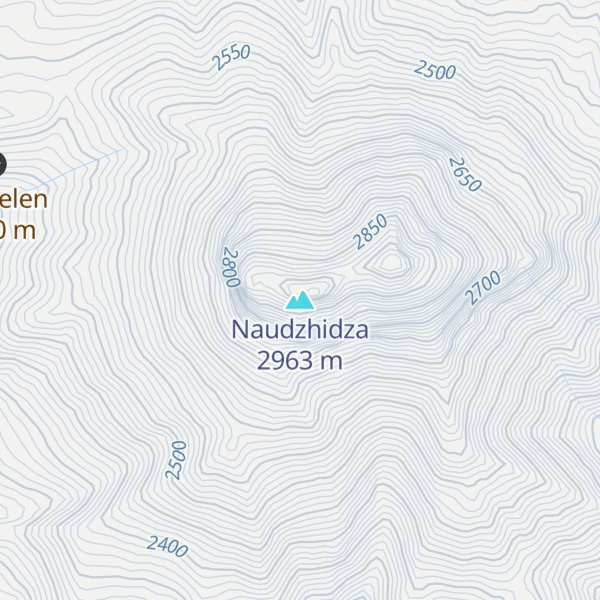 Map of Naudzhidza